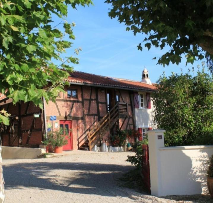 Chambres D'Hotes Les Vignes Montcet Exteriör bild